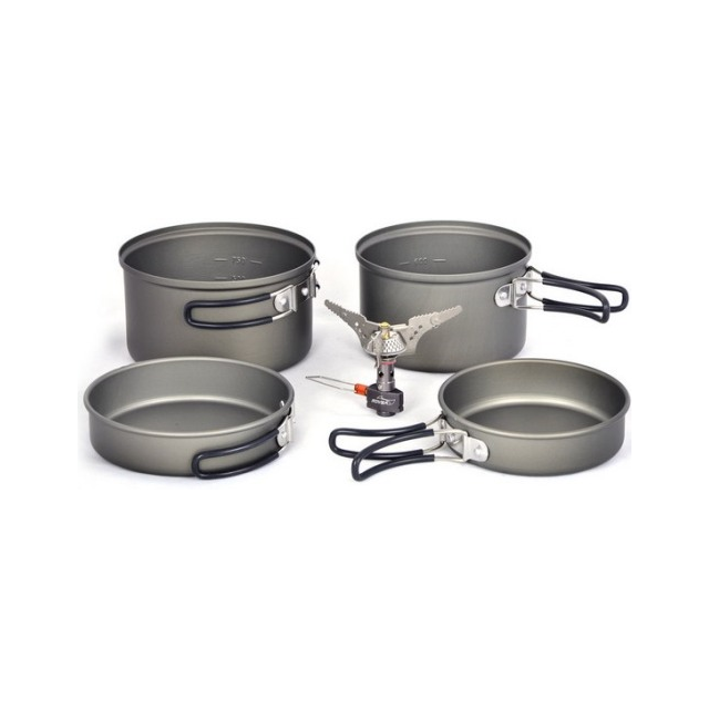 Набор посуды с газовой горелкой Kovea KSK-SOLO3